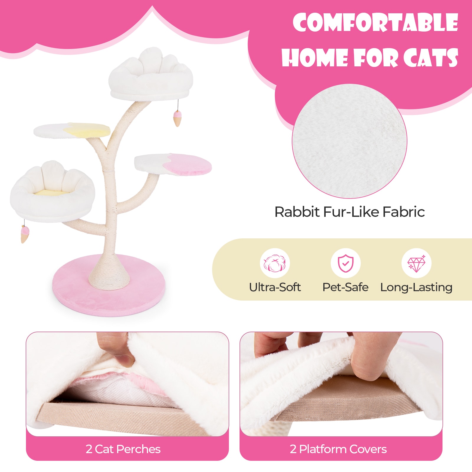 Slickblue D-CO-IP06101VP Cat-Trees - View #3