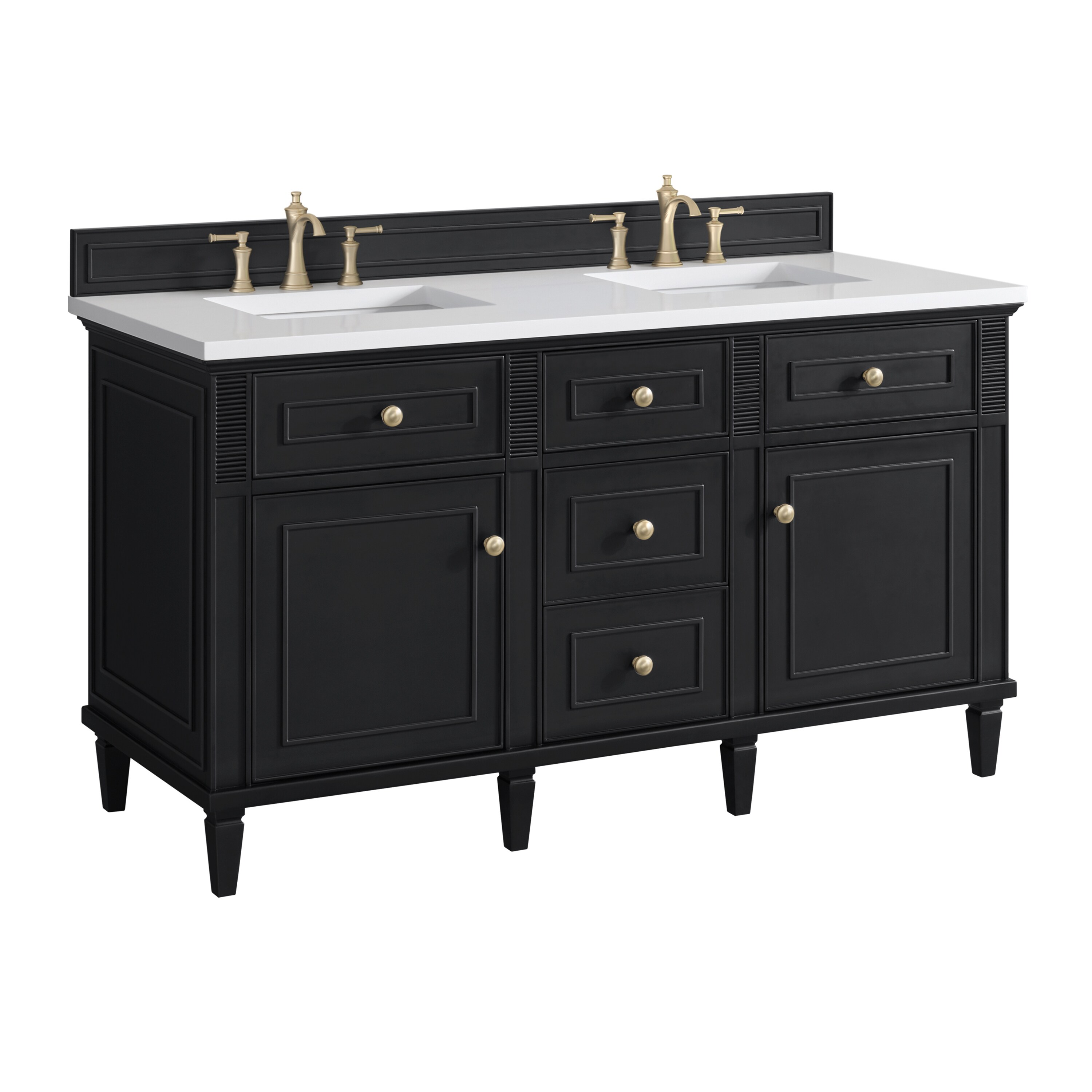 James Martin Vanities 424-V60D-M-BKO vanities - View #5