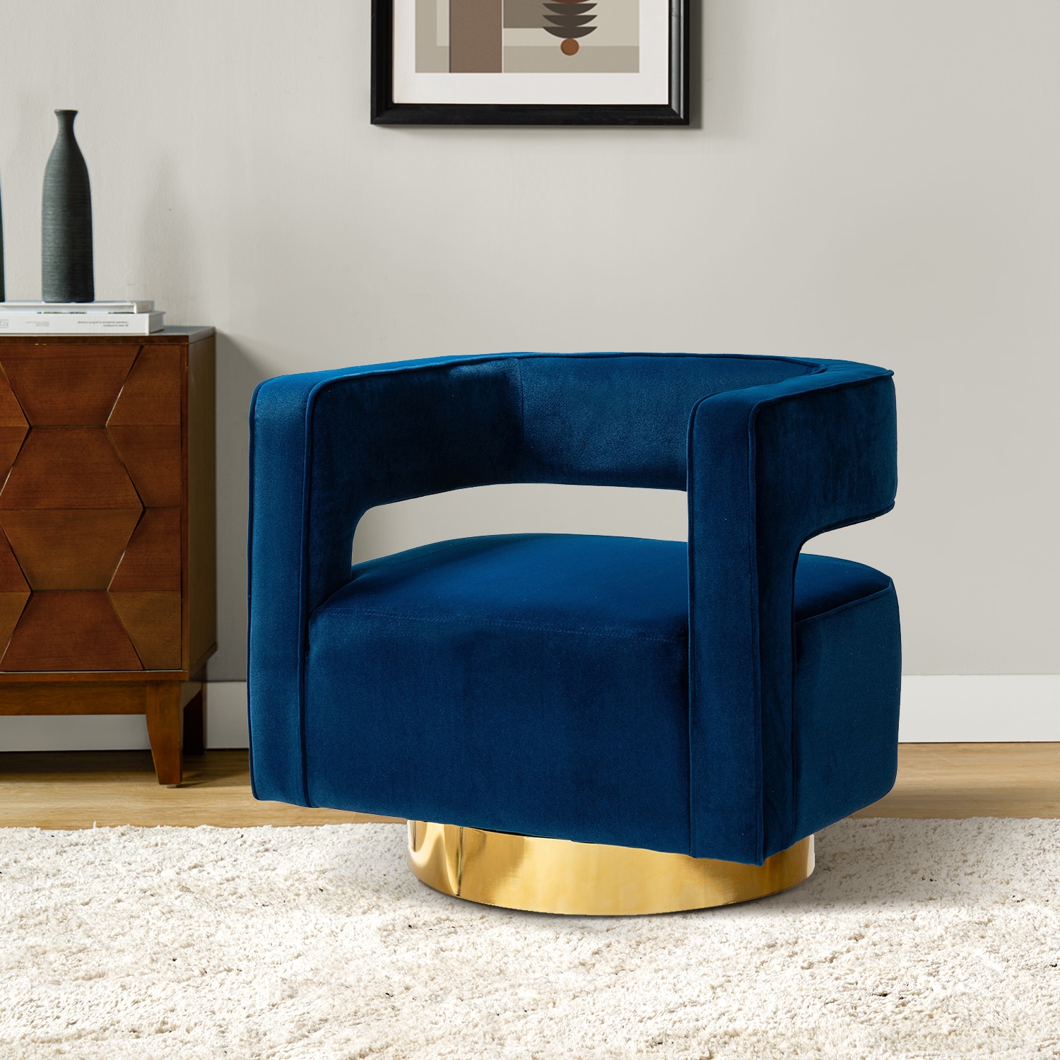 14 Karat Home CHM0141-NAVY chairs - View #4