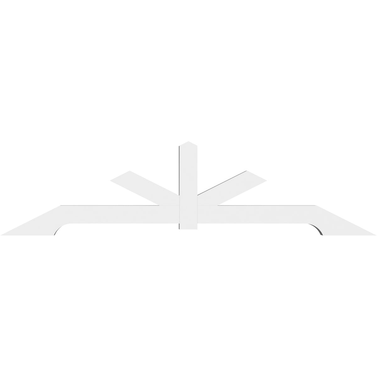 Ekena Millwork GBP084X21X0404VAN00 Exterior-Brackets-Braces - View #2