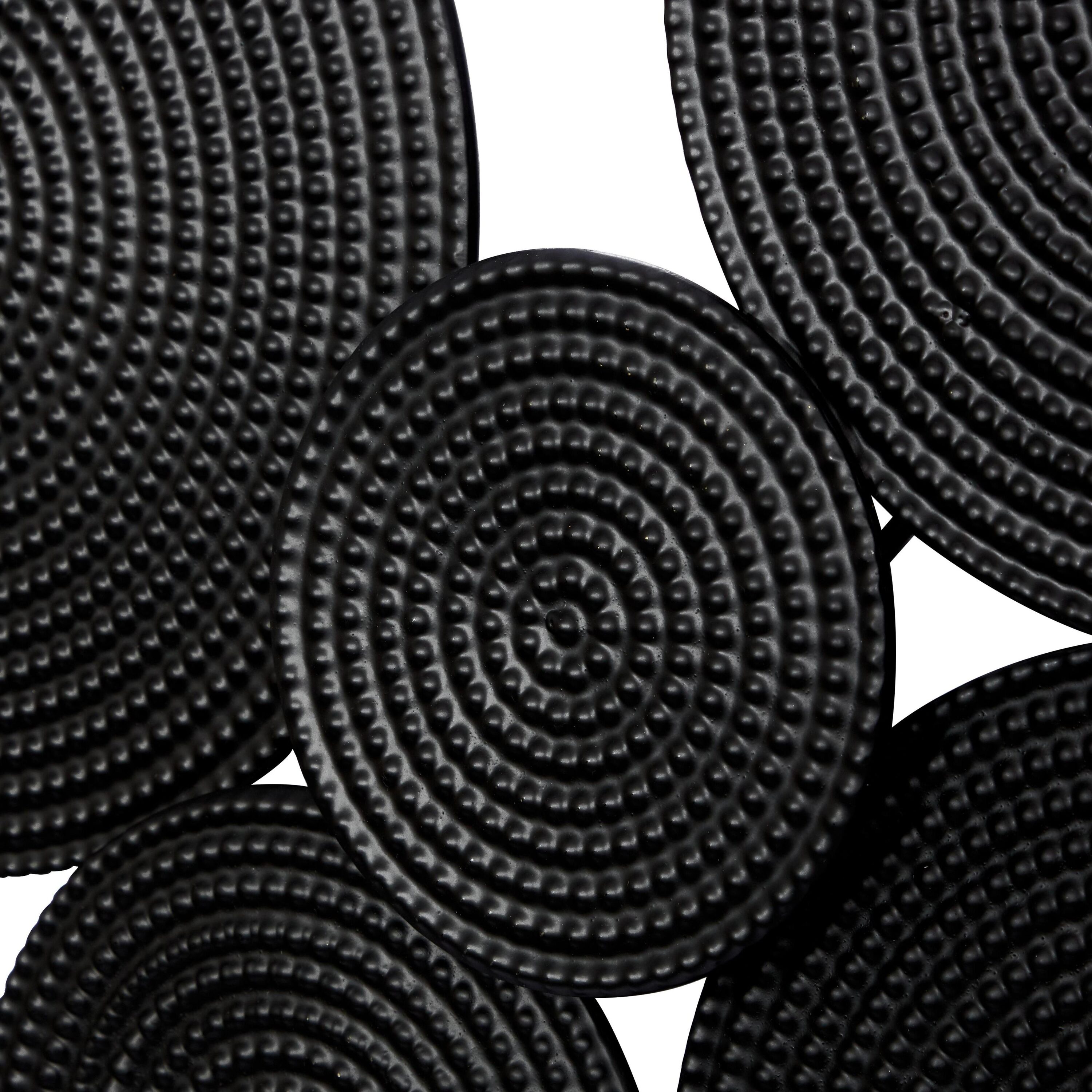 Black Iron Contemporary Abstract Wall Sculpture