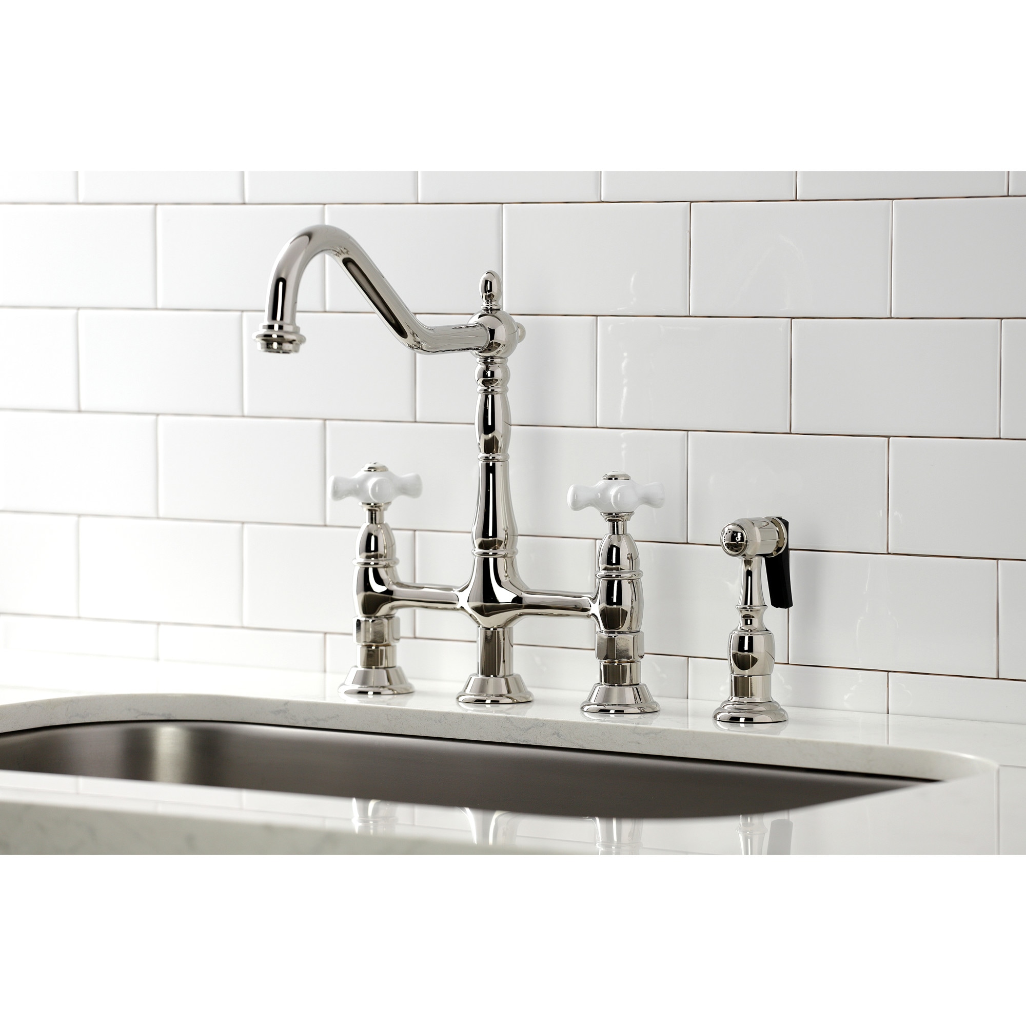 Kingston Brass WLKS1276PXBS Kitchen-Faucets - View #4