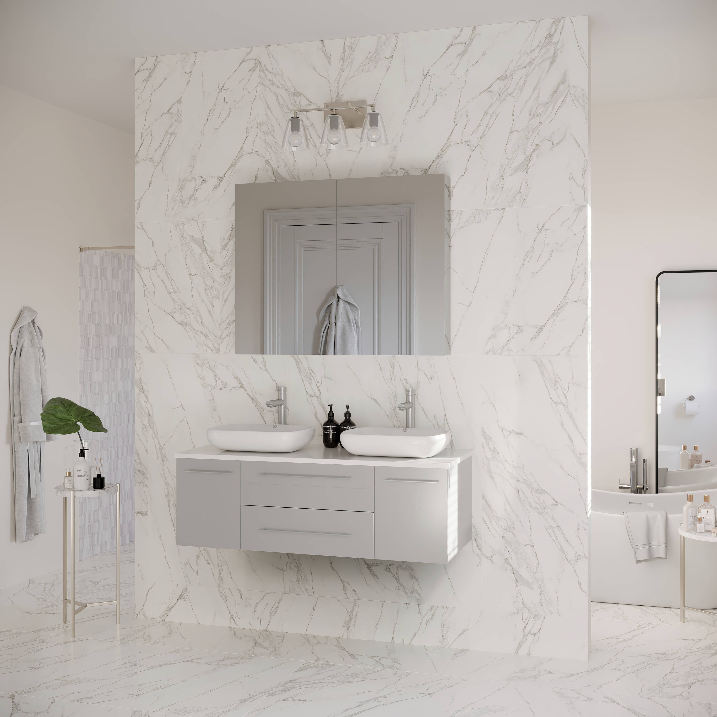 Fresca FVN6148GR-VSL-D Bath-Vanity-Combo - View #4