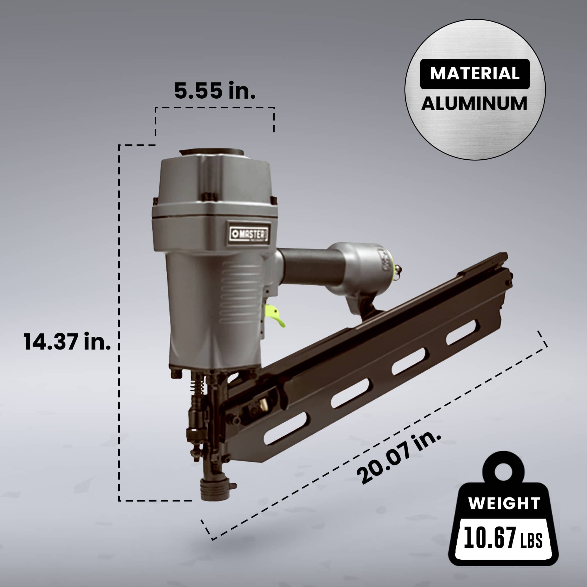 Master Mechanic 397482 Cordless-Nailer - View #3
