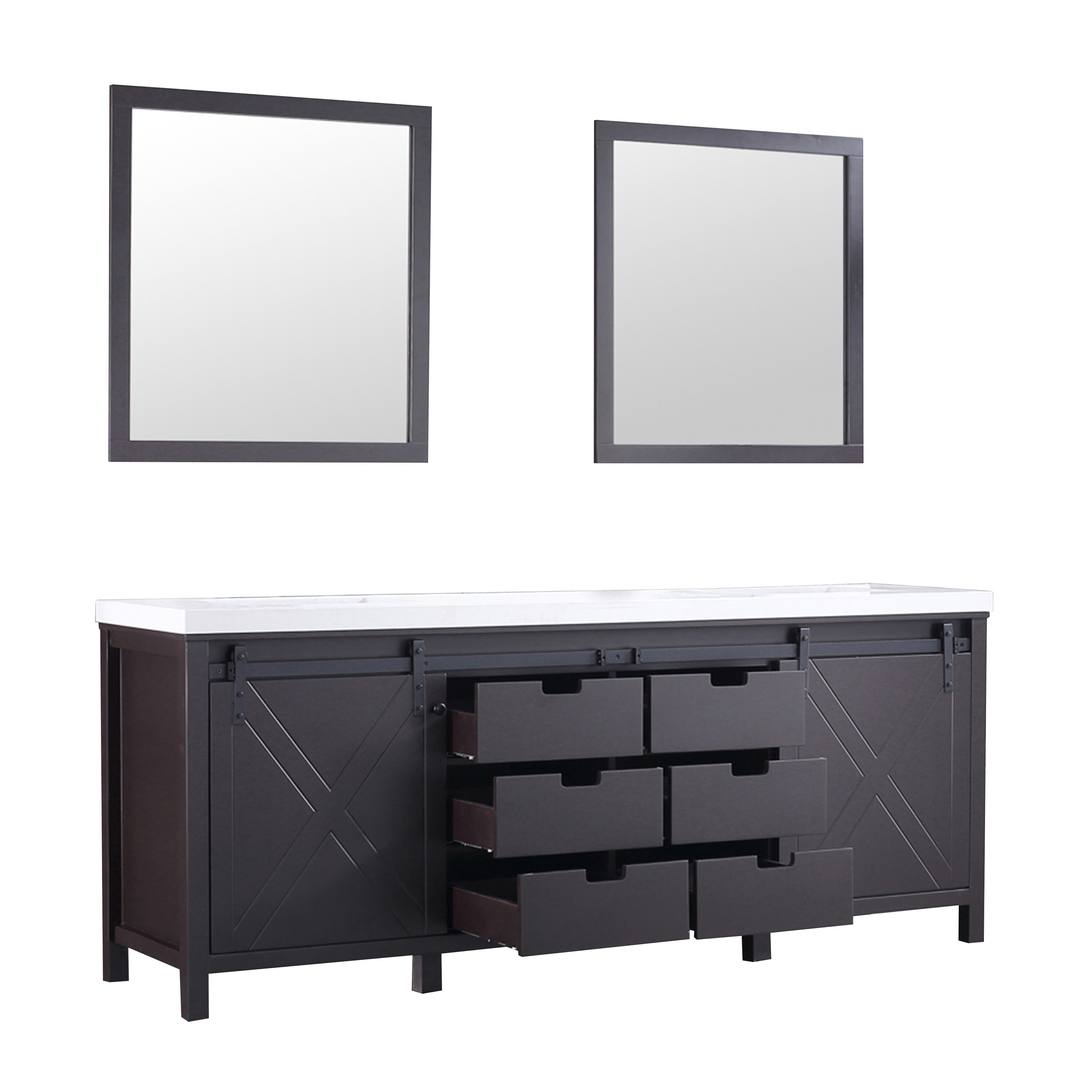 Lexora LM342284DCCSM34 Bath-Vanity-Combo - View #11