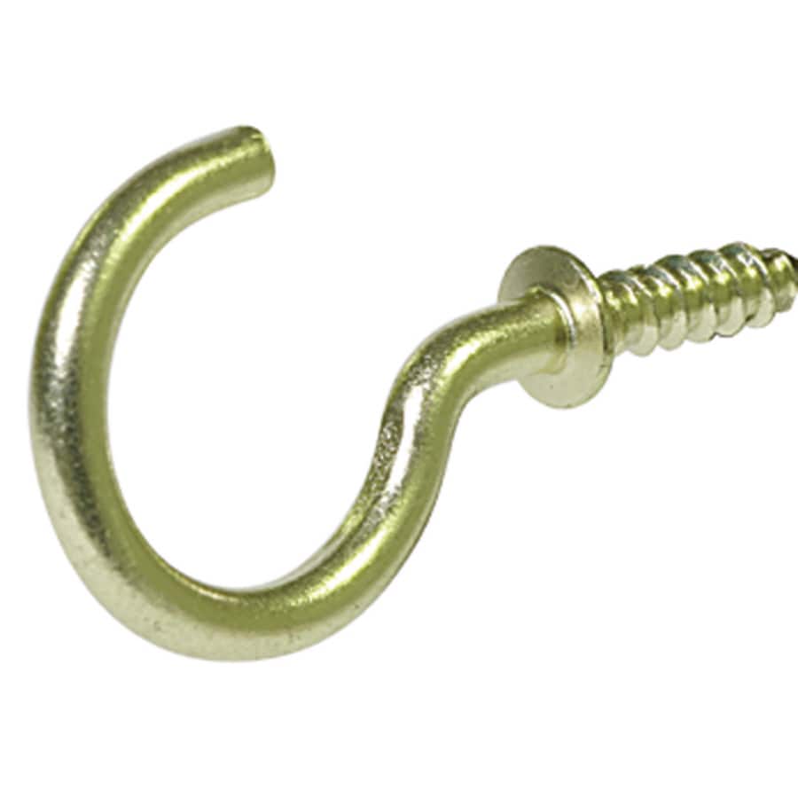Hillman 35253 Brass Cup Hook (30-Pack)