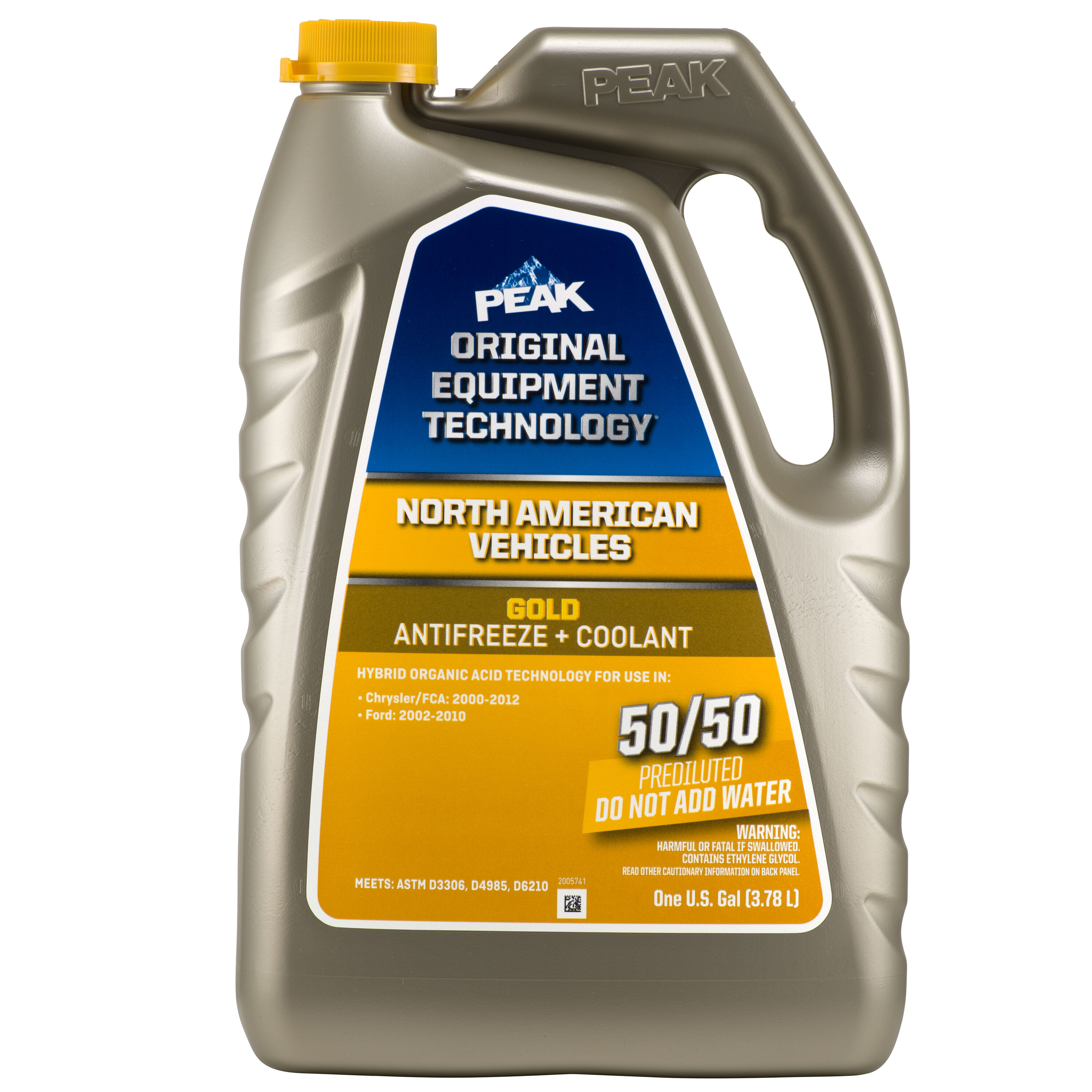 PEAK 6 -Pack 1 -Gallon Antifreeze #NAGB53