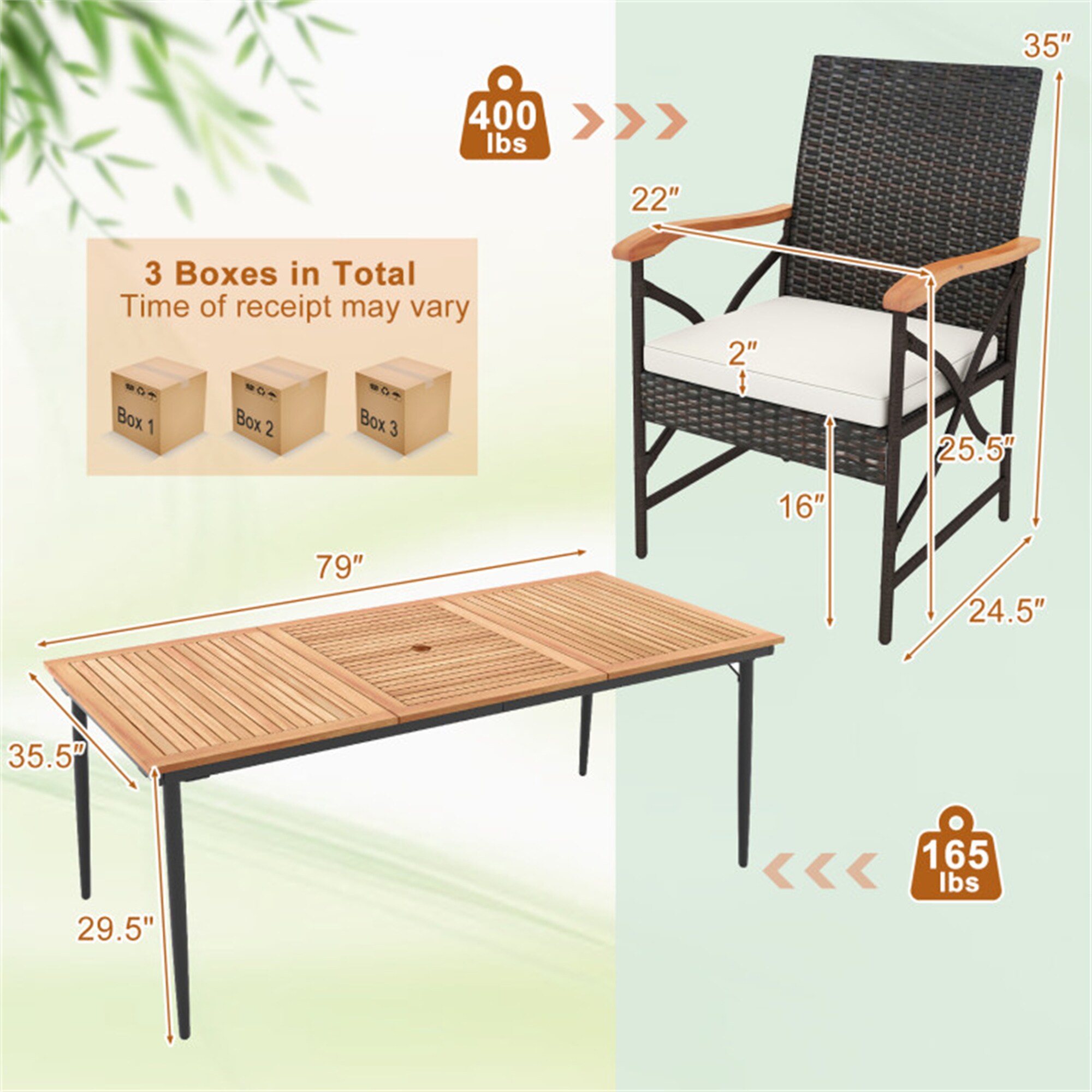 BABOOM BOM-7873AAA-OR Patio-Dining-Sets - View #3