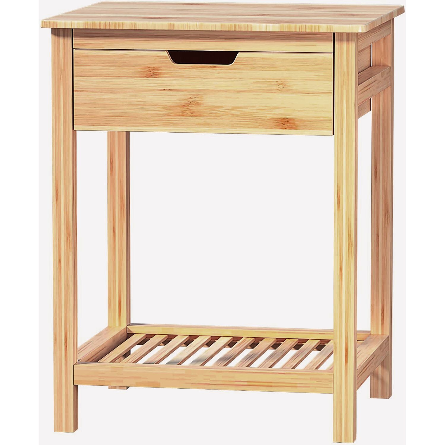 JASMODER W139458739 Imitative Oak Nightstand