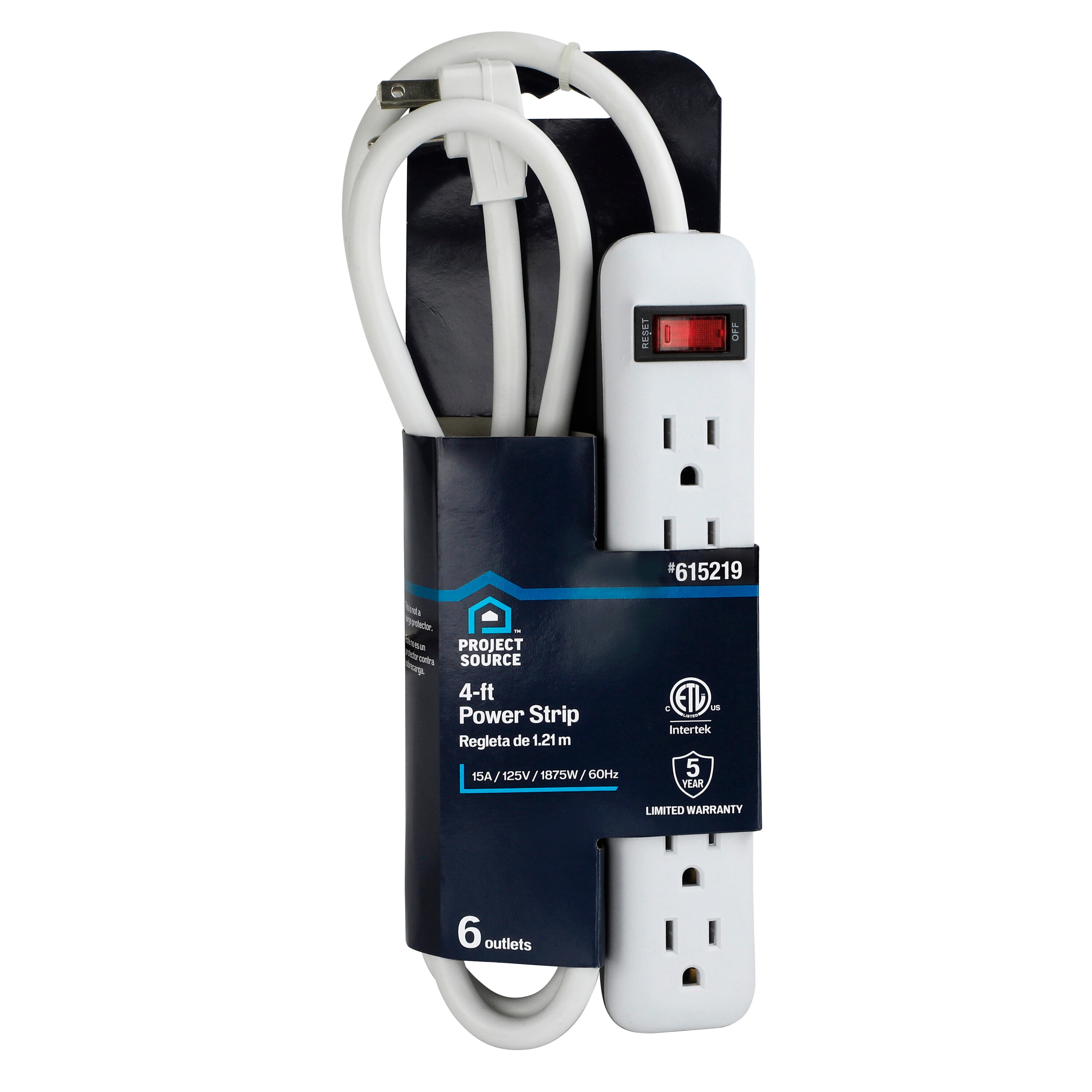 Project Source UTPB41110 Electrical-Power-Strips - View #2