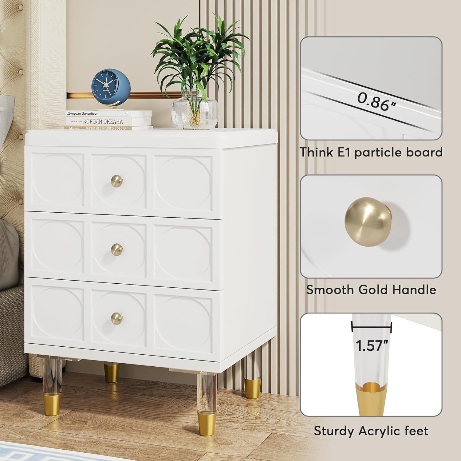 Tribesigns LWOYJL-U0179 nightstands - View #5