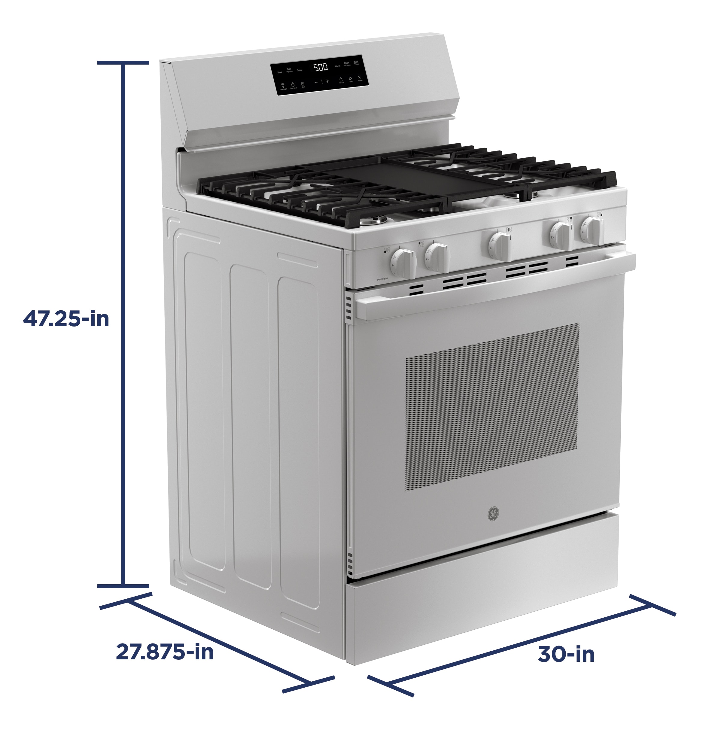 GE GGF500PVWW Freestanding-Gas-Ranges - View #15