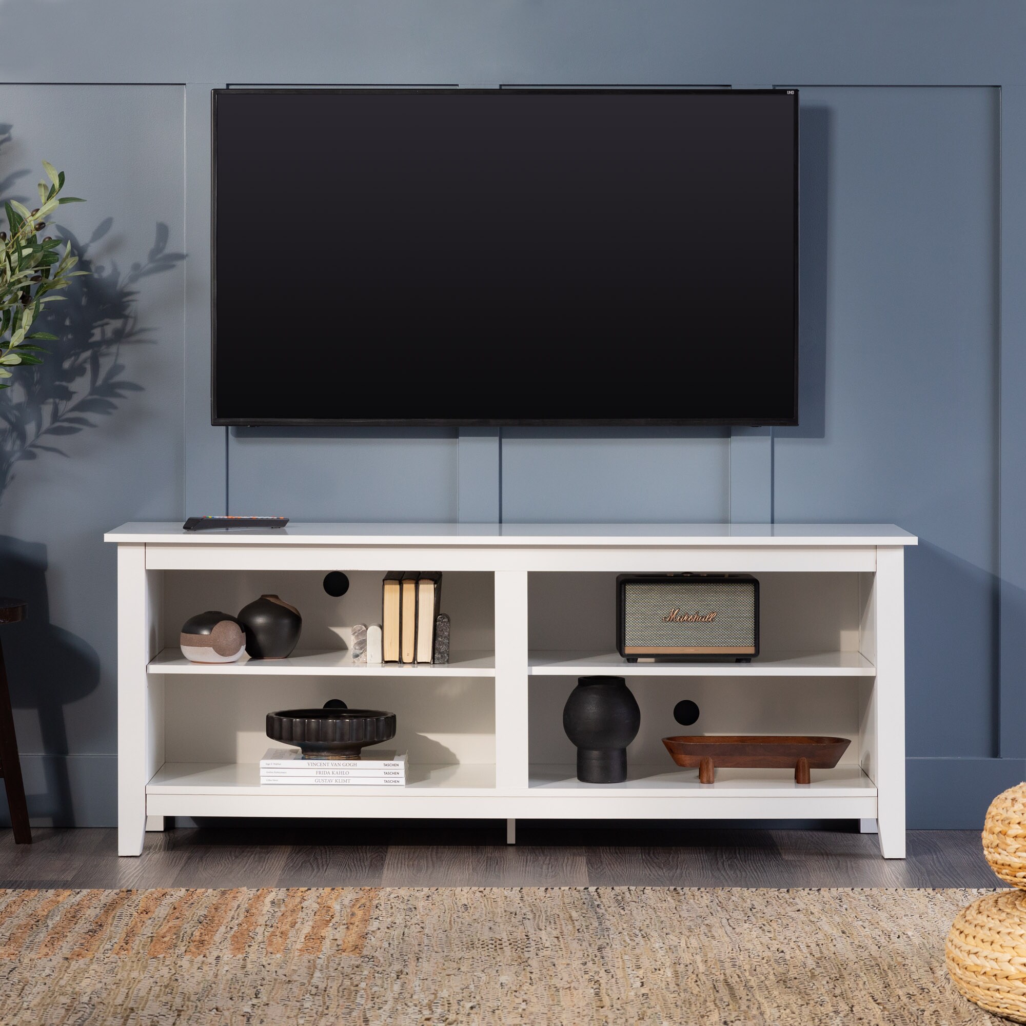 Walker Edison LW58CSPWH Tv-Stands - View #4