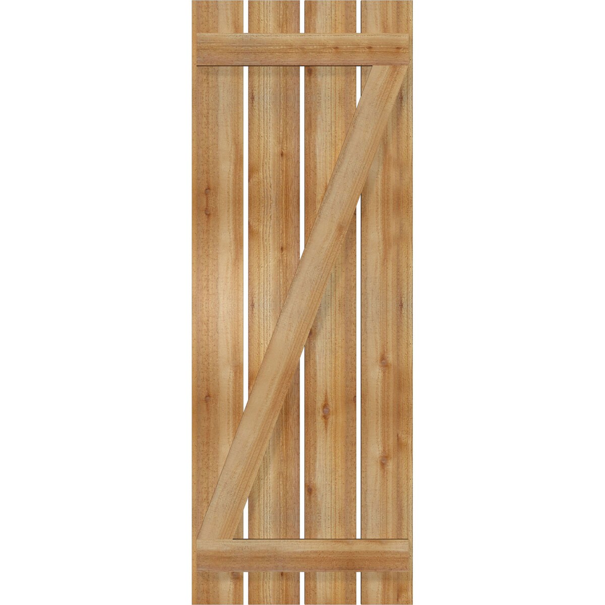 Ekena Millwork RBS06Z23X063RWR Exterior-Shutters - View #5
