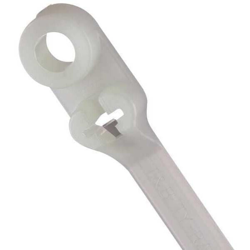 Ty-Rap  Cable Tie 14 in L 3-1/2 in Max Bundle Dia. Natural Nylon 6/6 120 lb Strength 500 PK