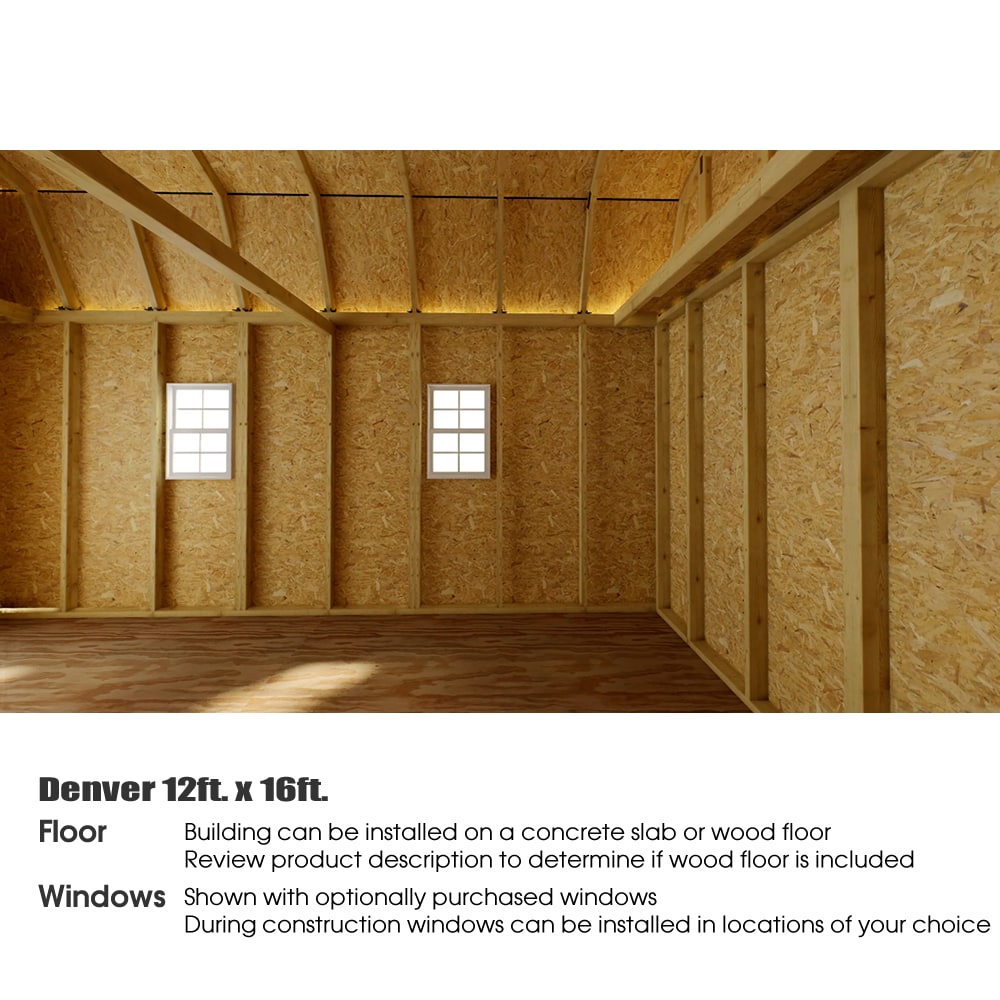 Best Barns DENVER1216 Wood-Storage-Buildings - View #8