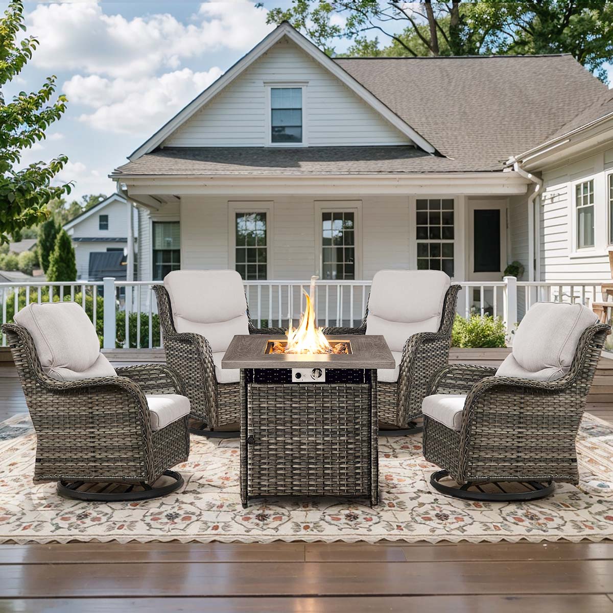 Rilyson FS099024XLX2-3 Patio-Conversation-Sets - View #2