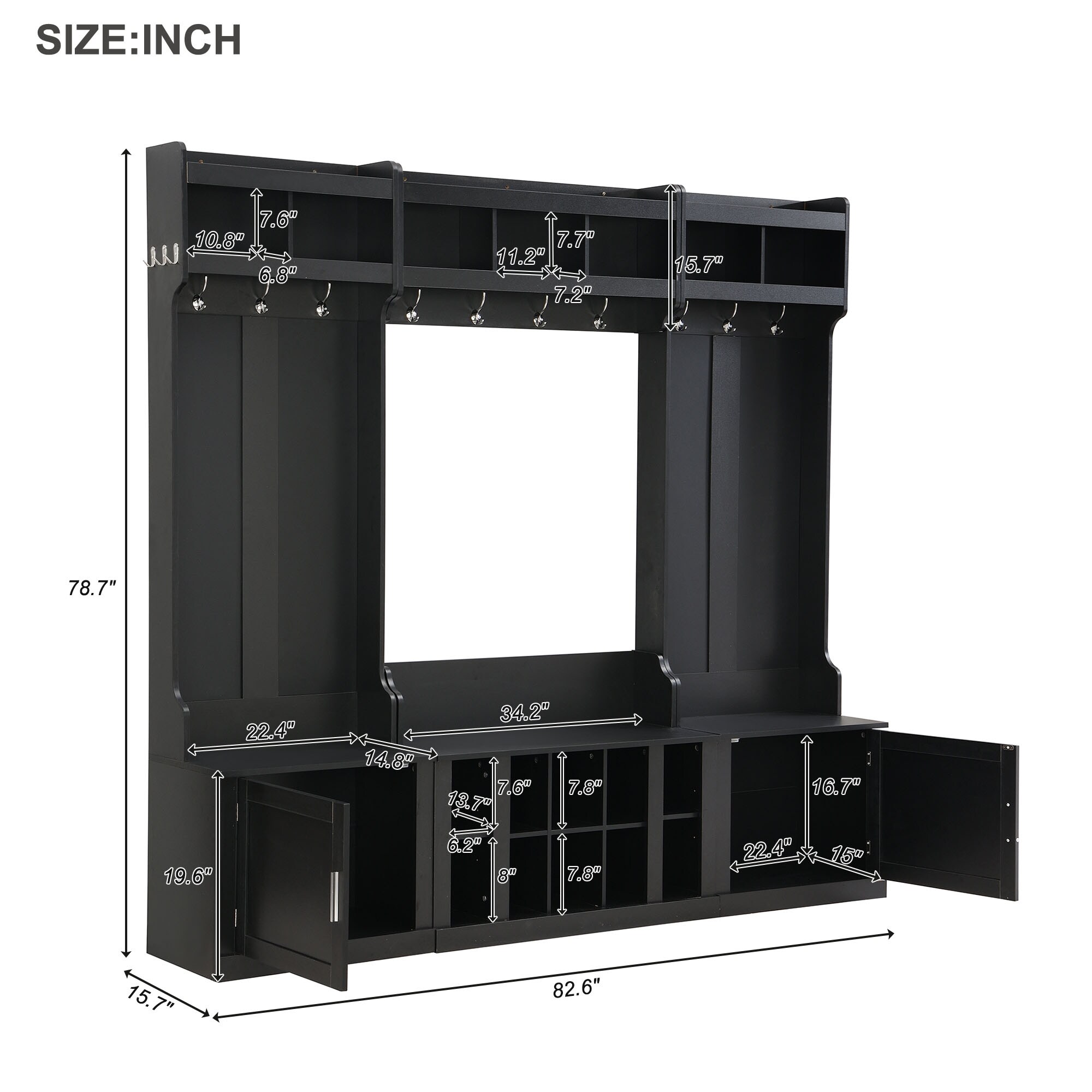ModernLuxe N721S000025B Coatrack-Stands-Pedestals - View #6