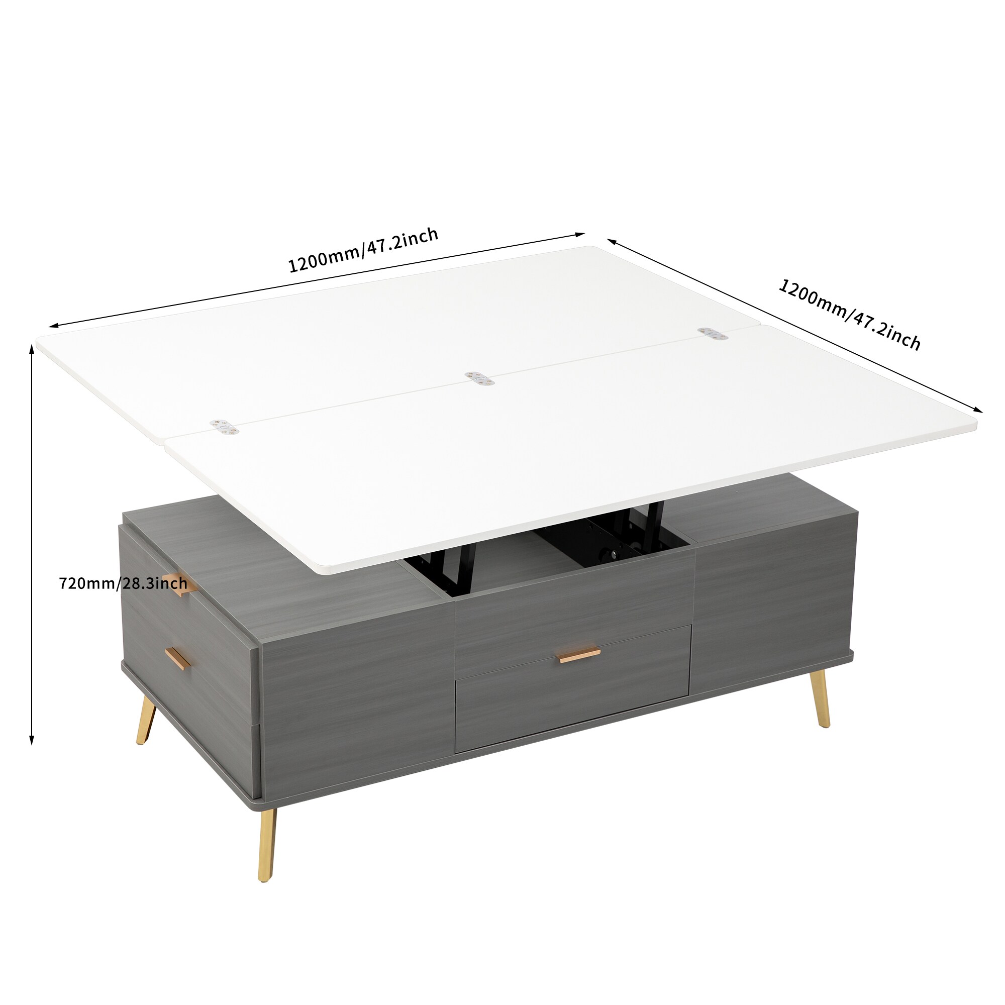 ModernLuxe L3P-WF307471AAG Coffee-Tables - View #11