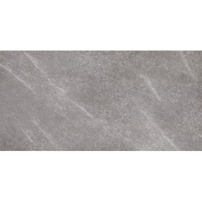 STAINMASTER Harbor Gray 12-in x 24-in Matte Porcelain Stone Look Floor and Wall Tile Lowes.com
