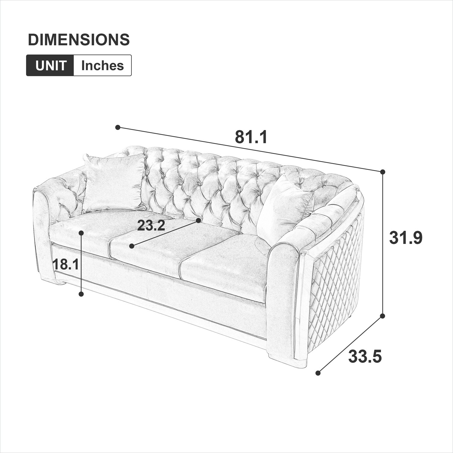 SunJet 8YC124WSS7B0 Sofas-Loveseats - View #3