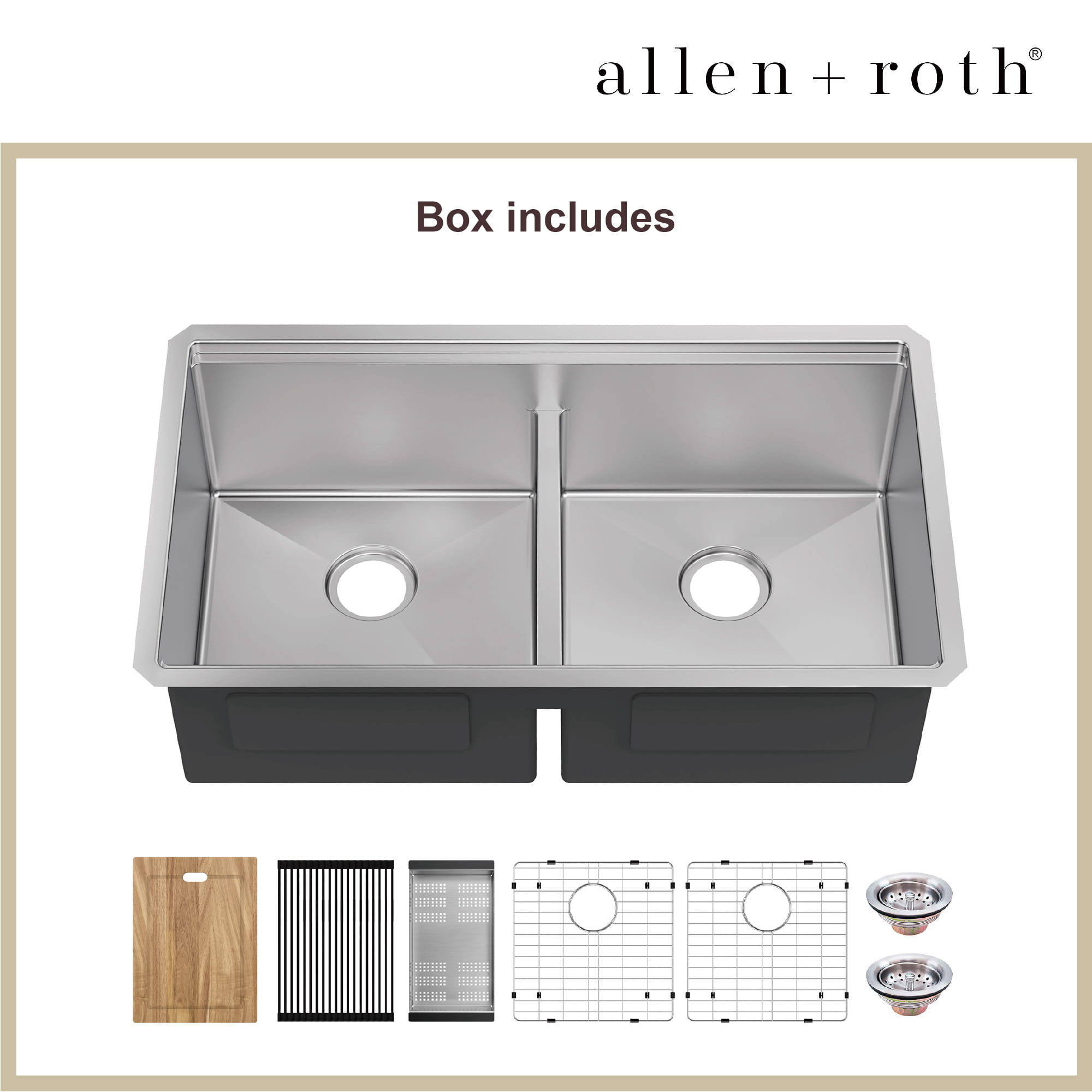 allen + roth FSUL1R3319A010-AB Kitchen-Sinks - View #2