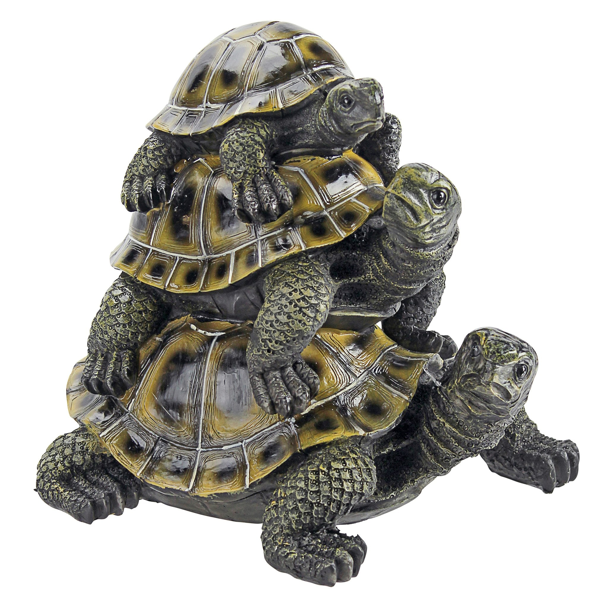 Design Toscano QL56360 9-in H x 8-in W Multiple colors/finishes Turtle