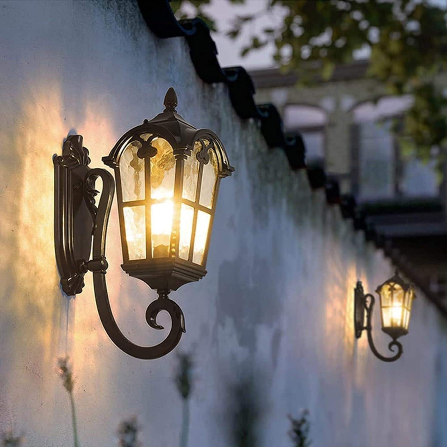 Claxy YO-T3259BU-BK Outdoor-Wall-Lighting - View #4