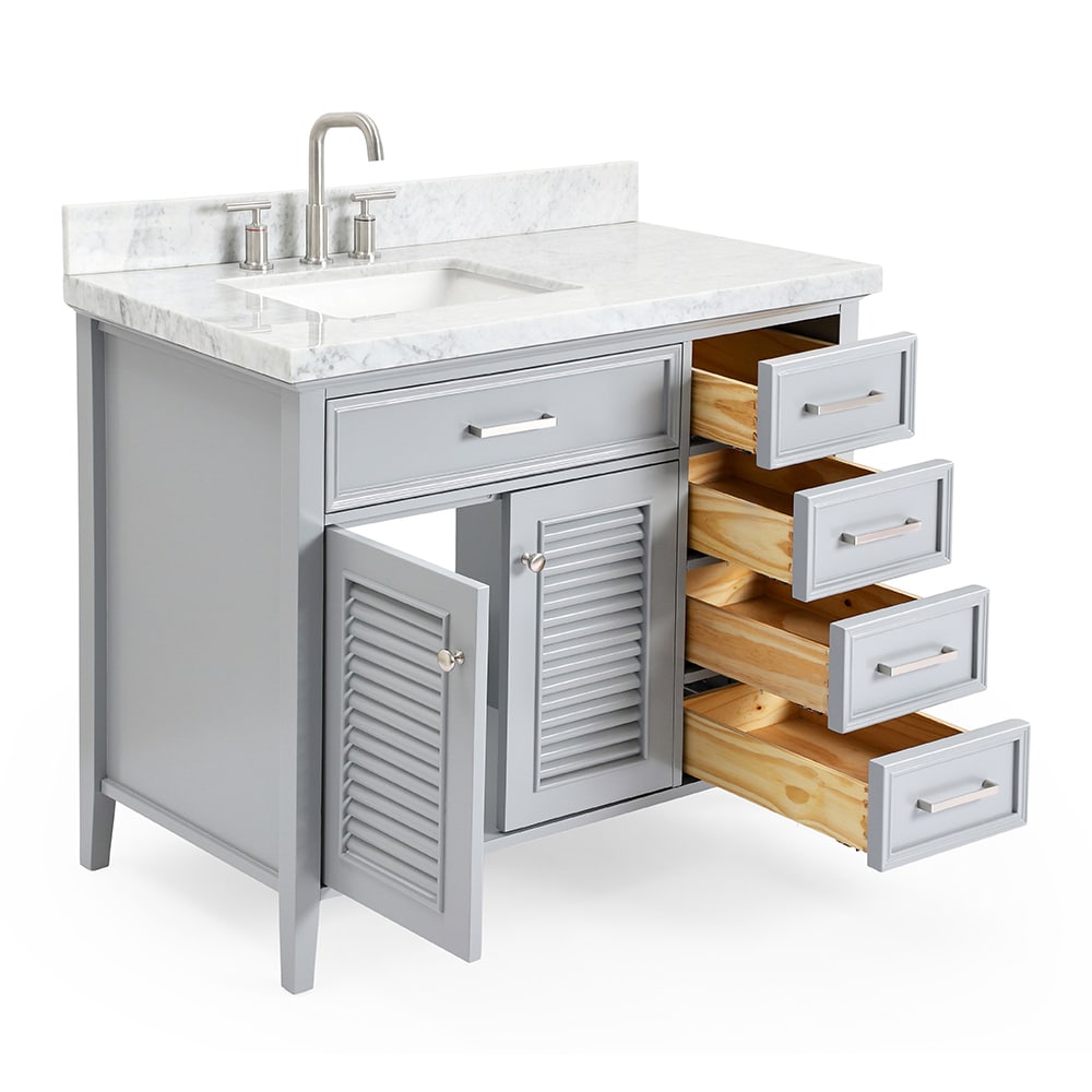ARIEL D043S-L-VO-GRY Bath-Vanity-Combo - View #5