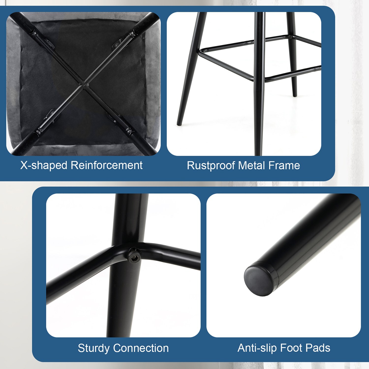 Costway CSHY003401 stools - View #5