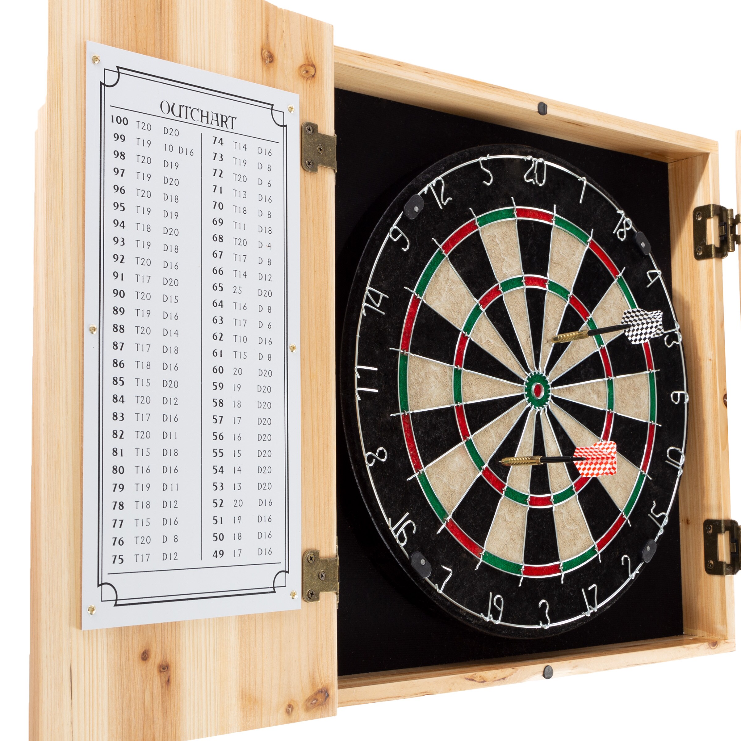 Trademark Gameroom LRG7000-OSU-BLK Dartboard-Cabinets - View #4