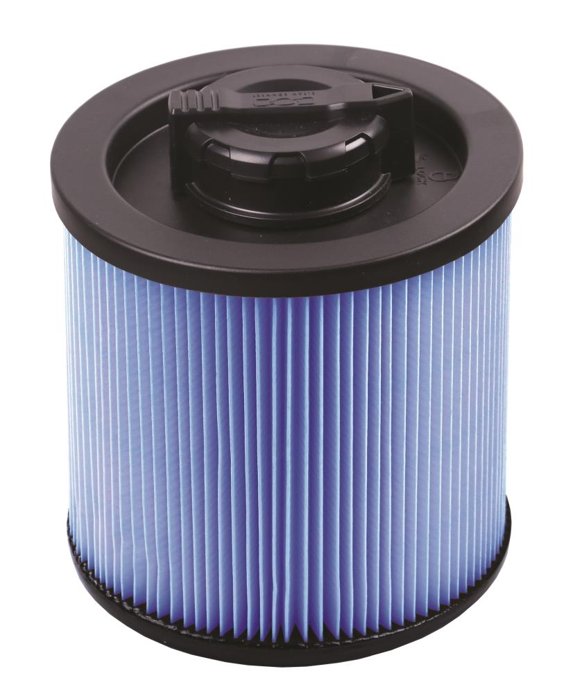 DEWALT Reusable Small Wet/Dry Shop Vacuum Cartridge Filter in the Shop  Vacuum Filters department at