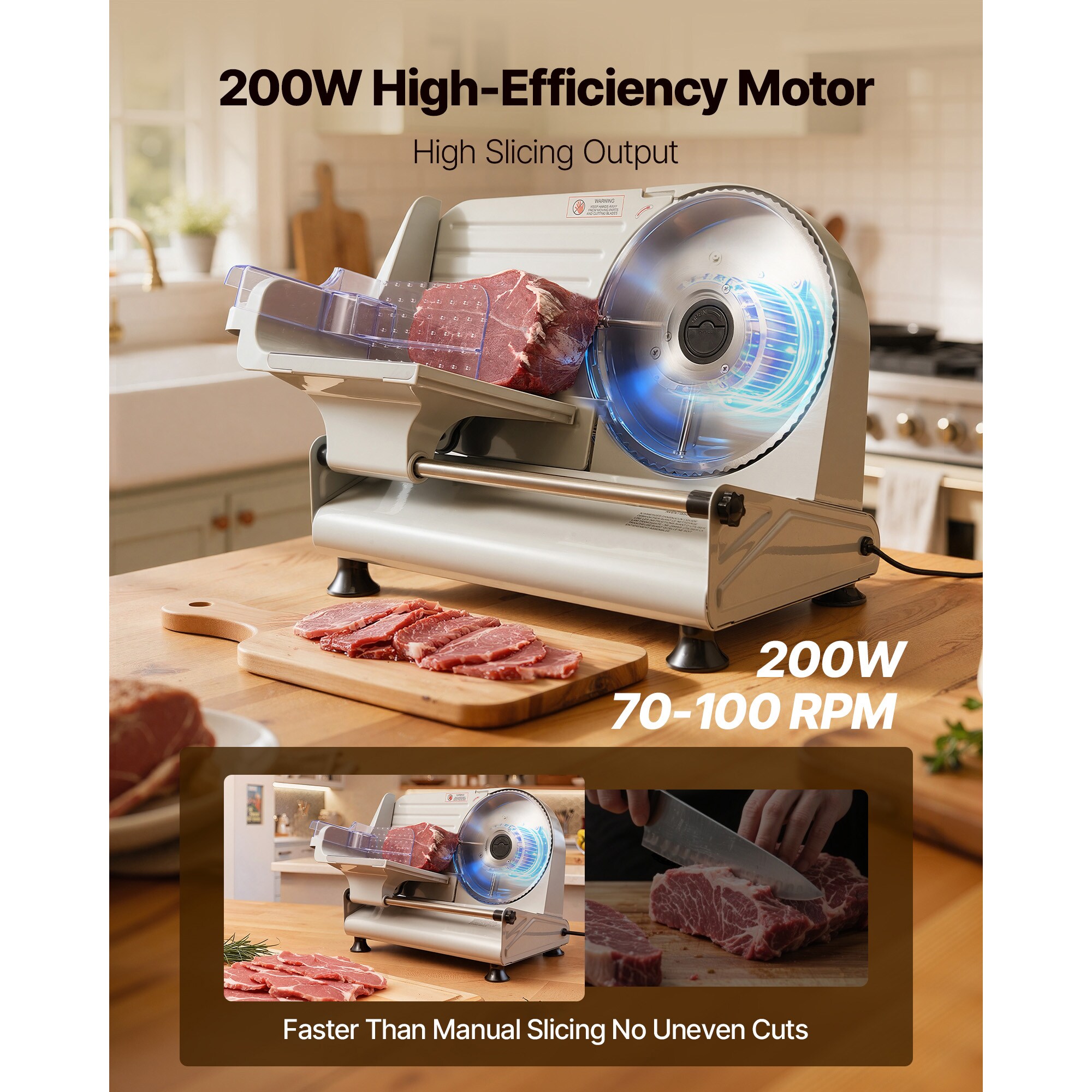 VEVOR SCDRQPJJYKBZ14830V1 Food-Slicers - View #2