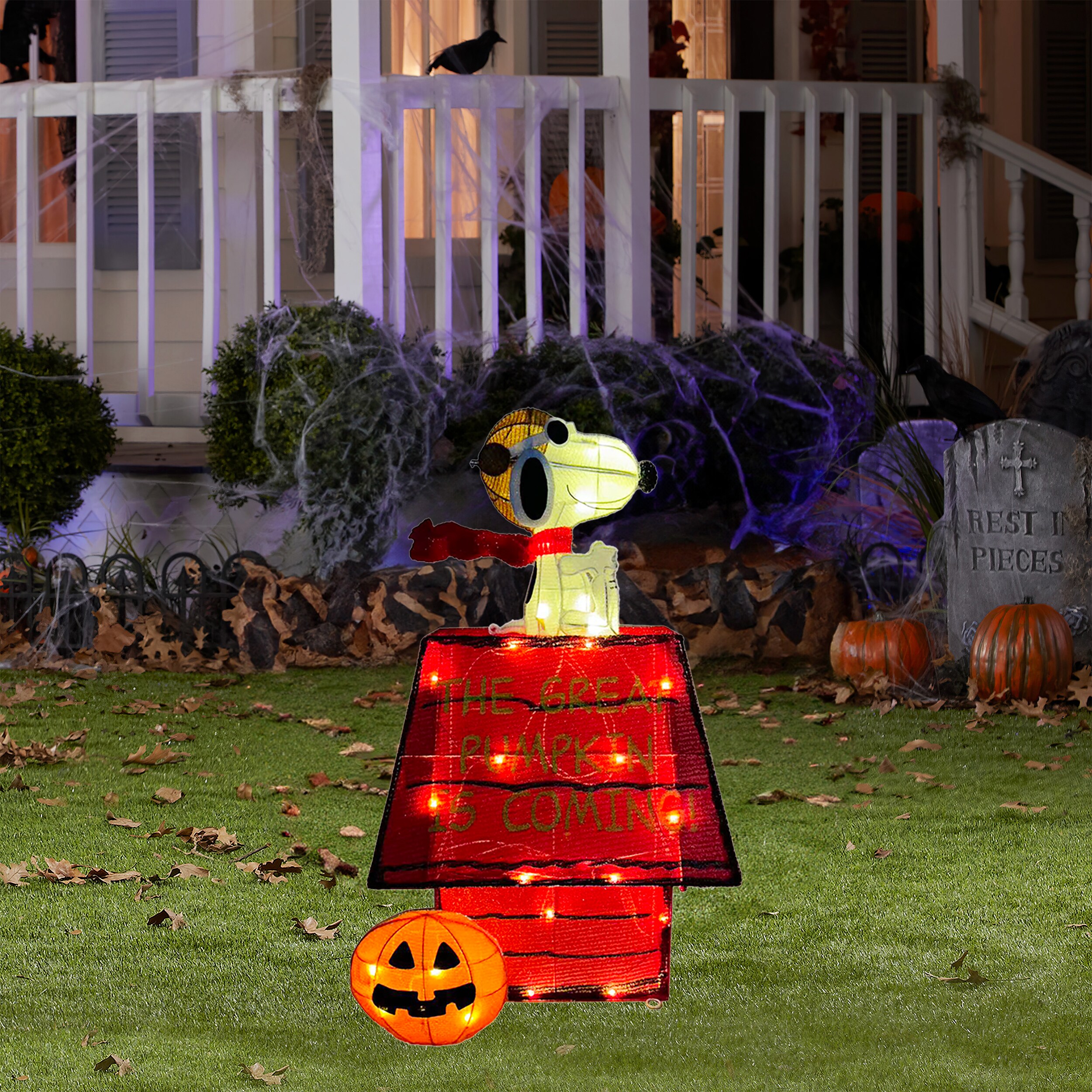 Peanuts 553031 Outdoor-Halloween-Decor - View #3