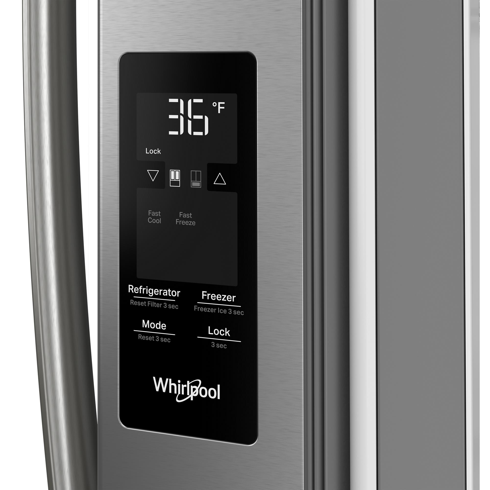 Whirlpool WRFF3336SZ French-Door-Refrigerators - View #5