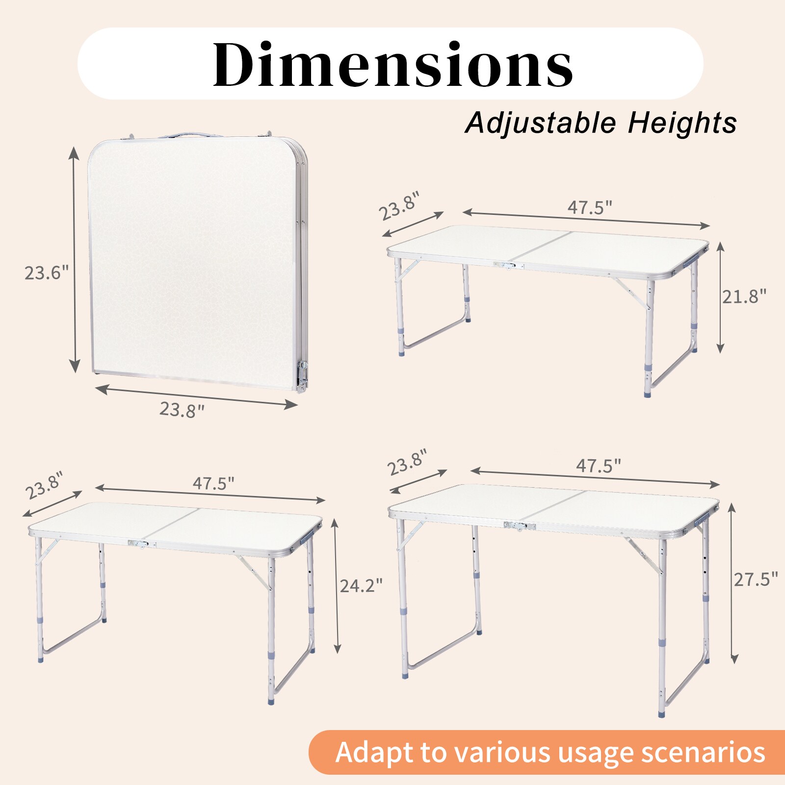 OBERSTER 93629769-ZNSY Folding-Tables - View #4