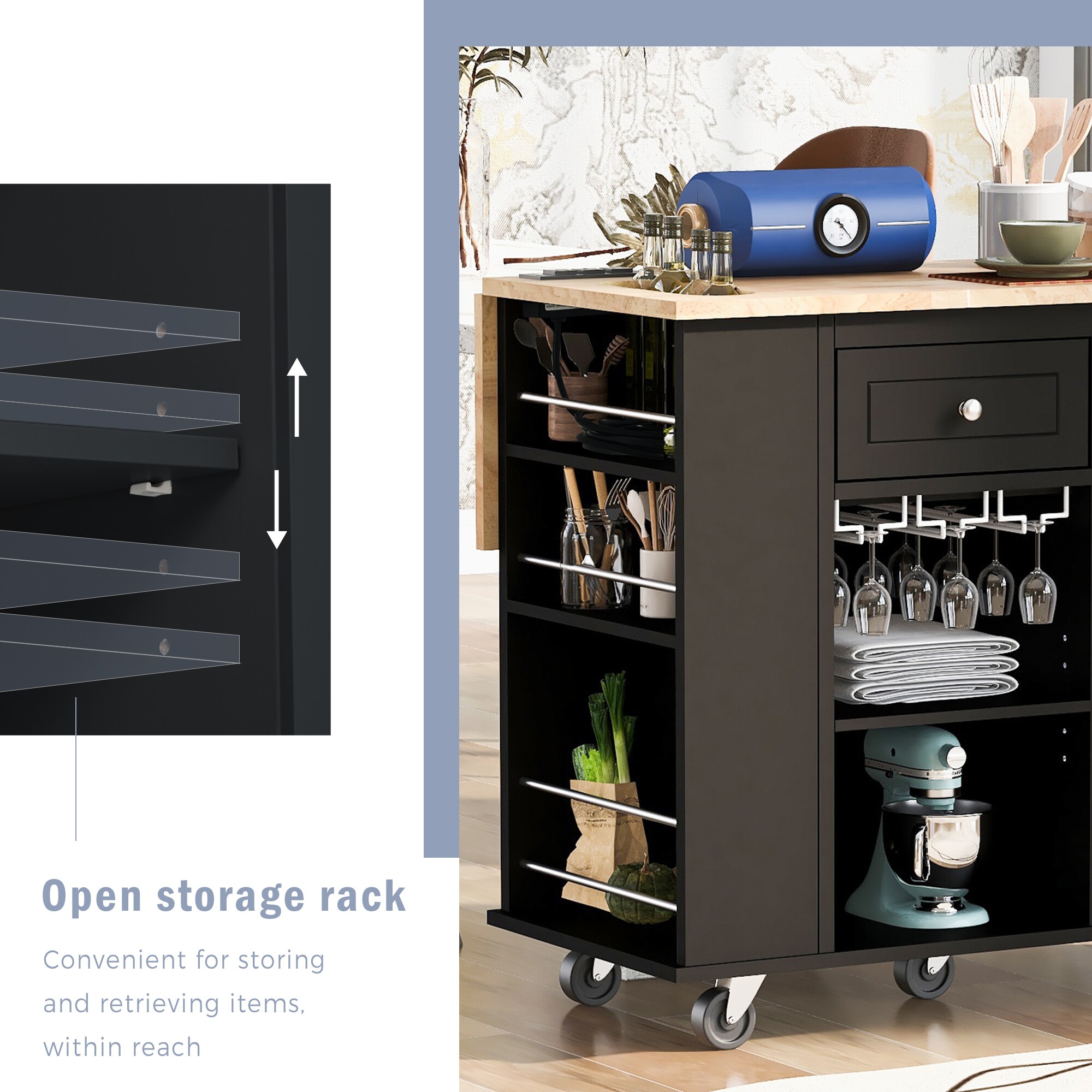 LOVMOR SF-W-WF305556AAB Kitchen-Furniture - View #4