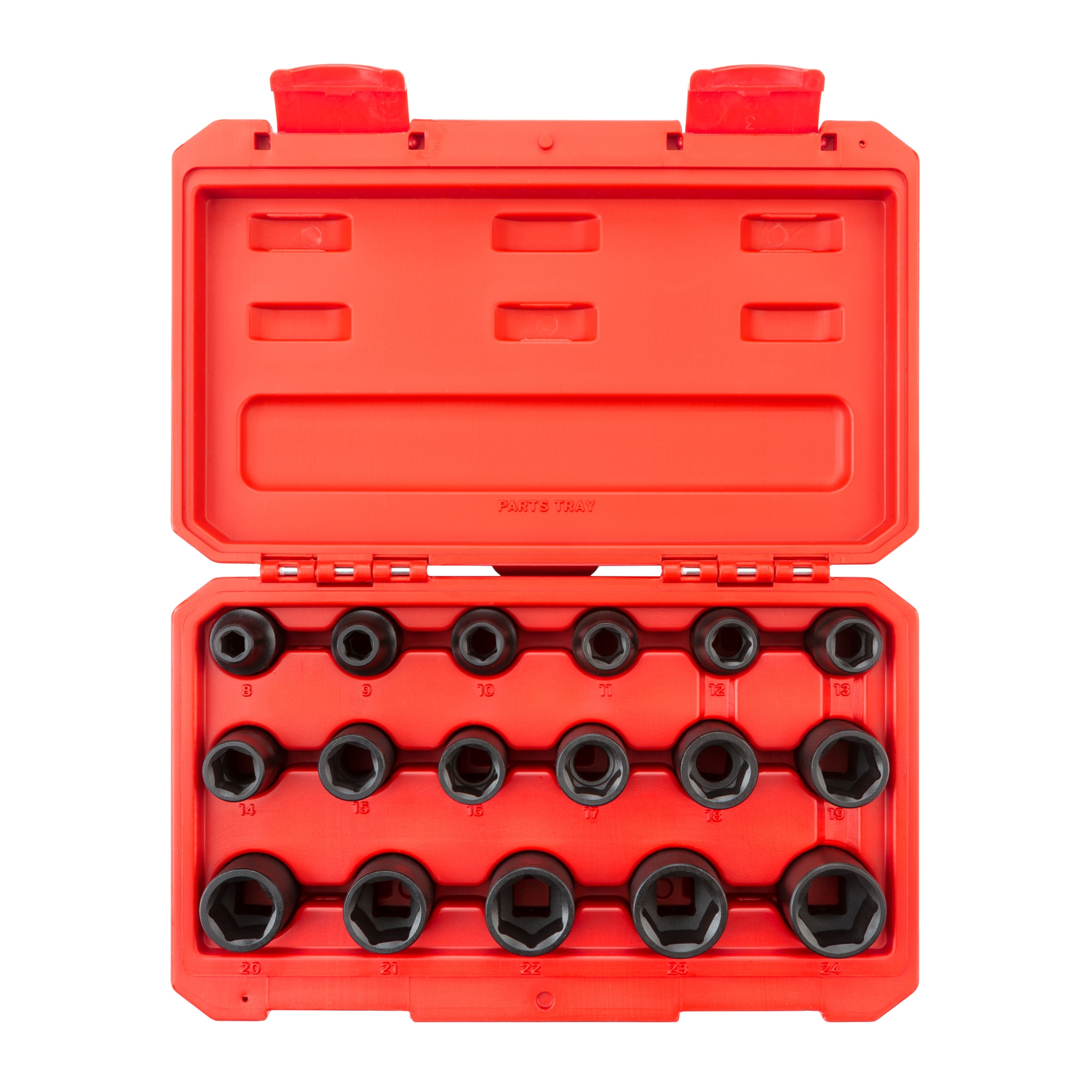 TEKTON SID92321 17 -Piece Metric 1/2-in Drive Set 6-point Impact Socket Set
