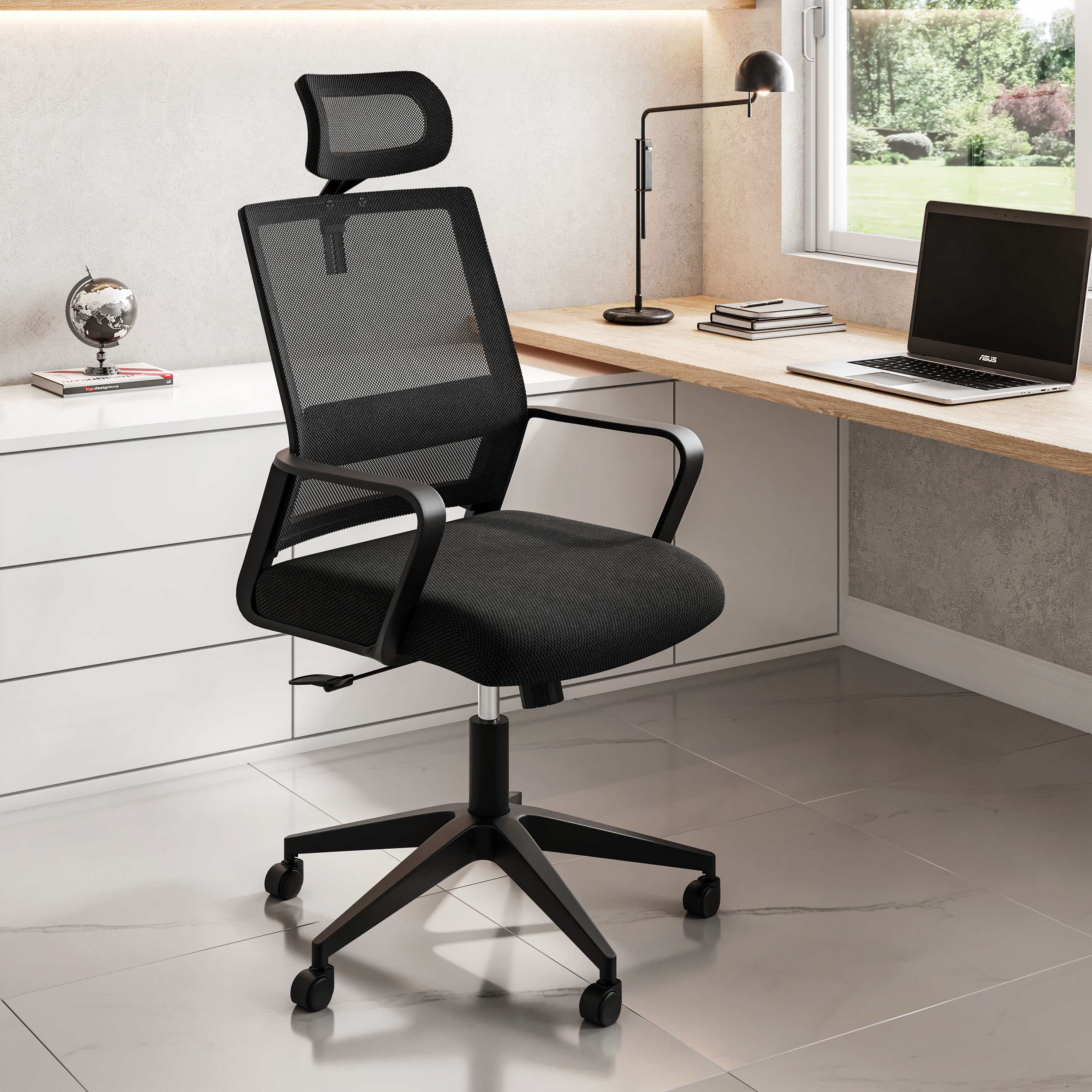 Techni Mobili RTA-1011-BK Office-Chairs - View #2