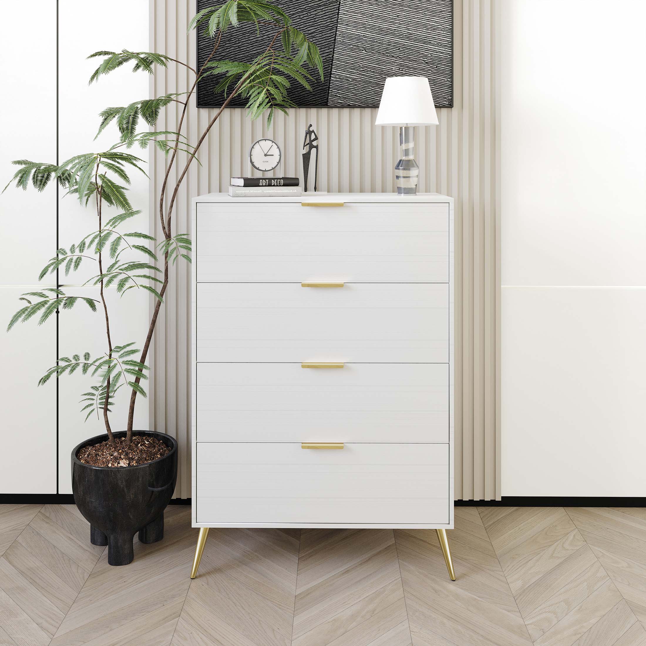 CasePiece C90138CH-WT dressers - View #2