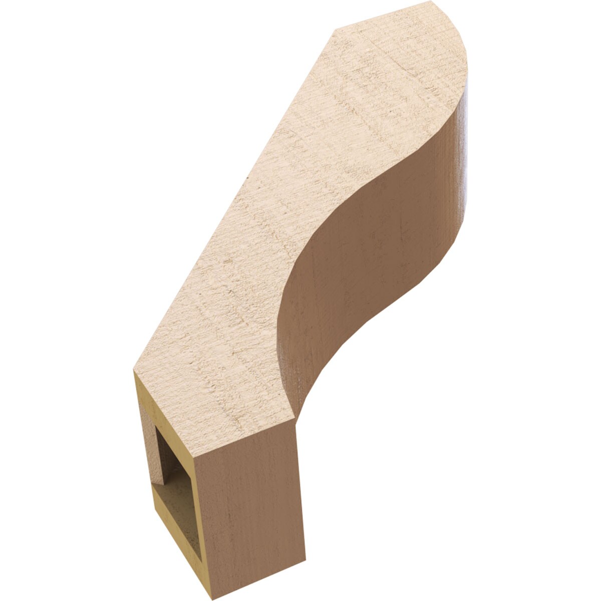 Ekena Millwork BRCUR05X16X16GNVRCPR braces - View #7