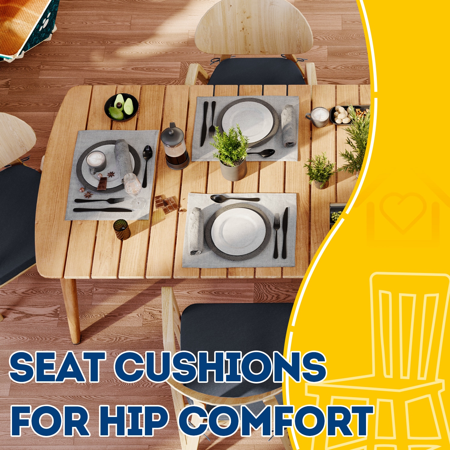  PL-MT-CGRAY-4 Indoor-Chair-Cushions - View #11