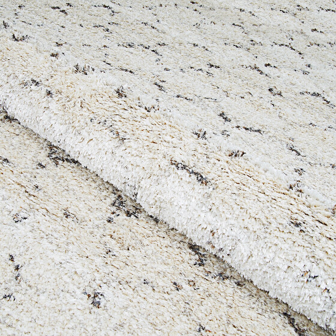 Bromley Multicolor Shag Wool Blend 2' x 3'11" Area Rug