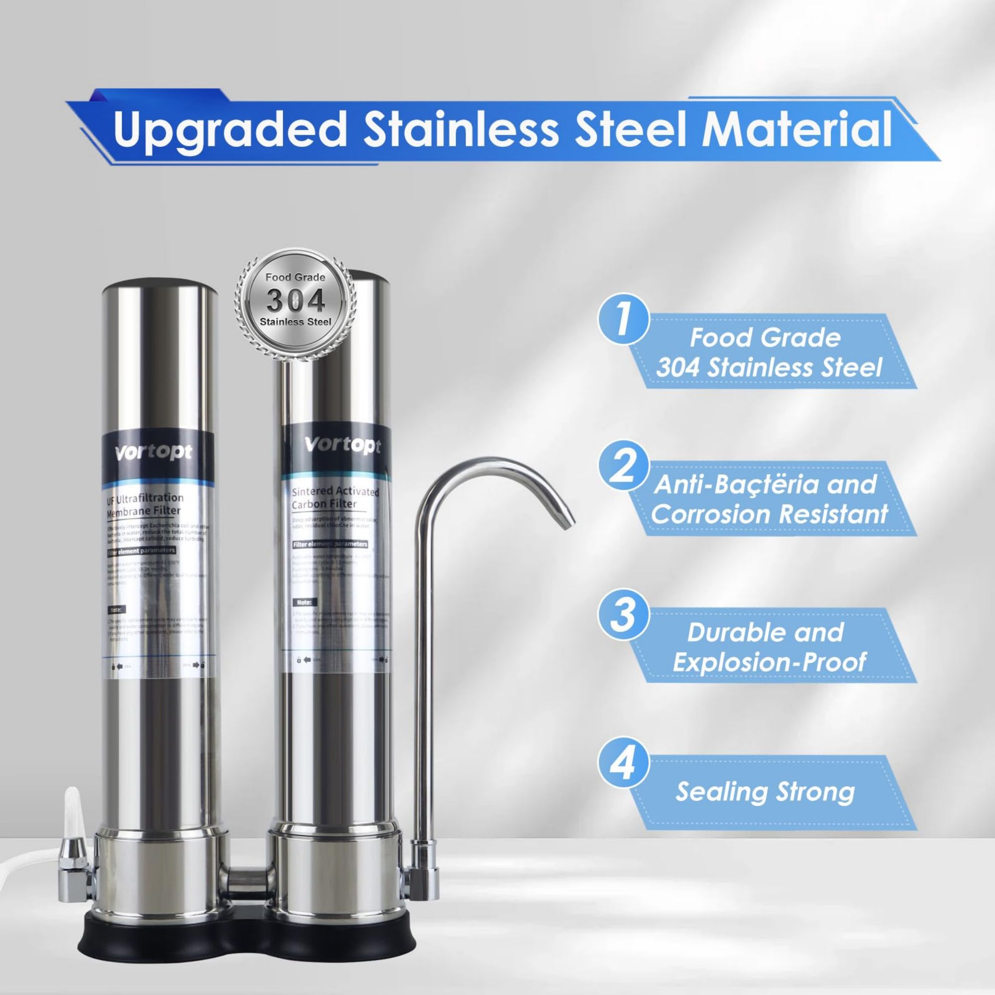 LTMATE LSJAZASH010006 Faucet-Mount-Filters - View #8