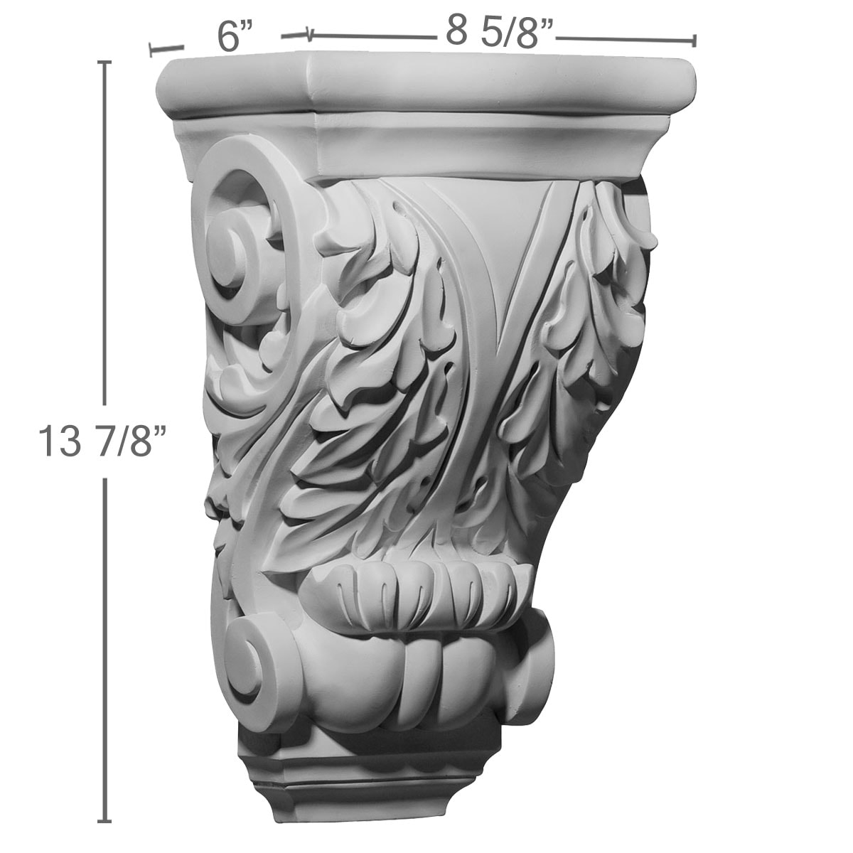 Ekena Millwork COR08X06X13LF corbels - View #2