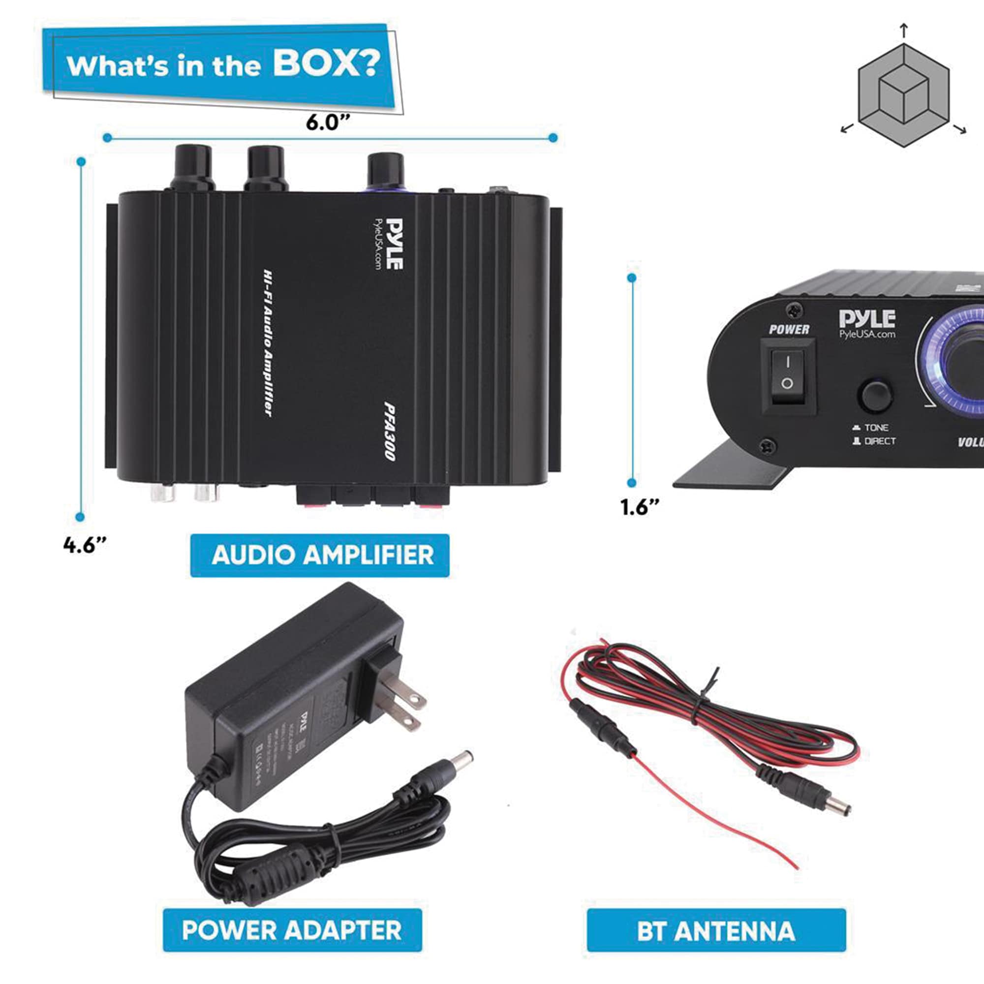 Pyle PFA300 Home-Theater-Speaker-Systems - View #4