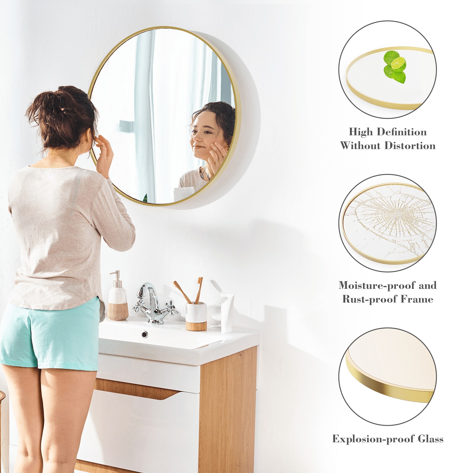 Vynxaria LEXY1446-HXJZ-GOLD02 Decor-Mirrors - View #4