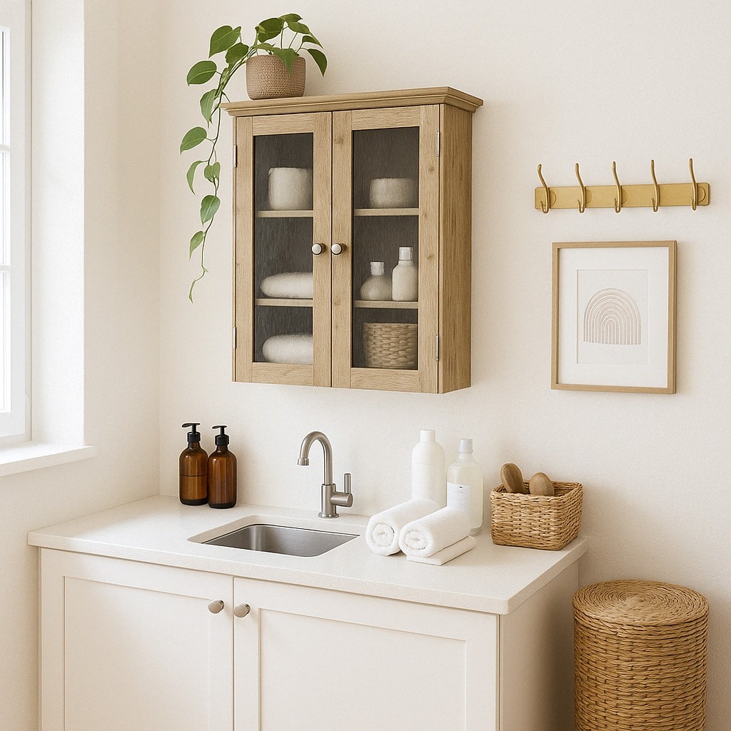 Teamson Home ELG-581LO Bathroom-Wall-Cabinets - View #5