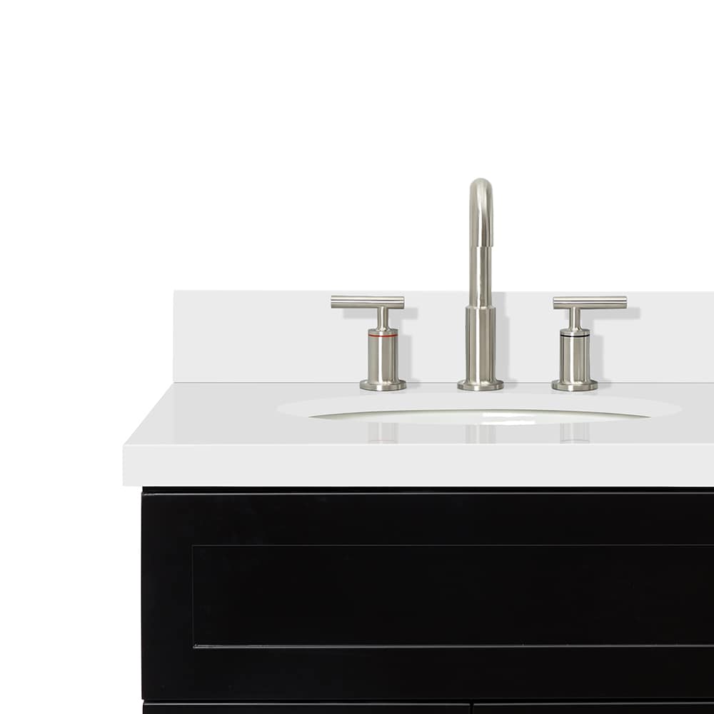 ARIEL F037SLWQOVOBLK Bath-Vanity-Combo - View #10