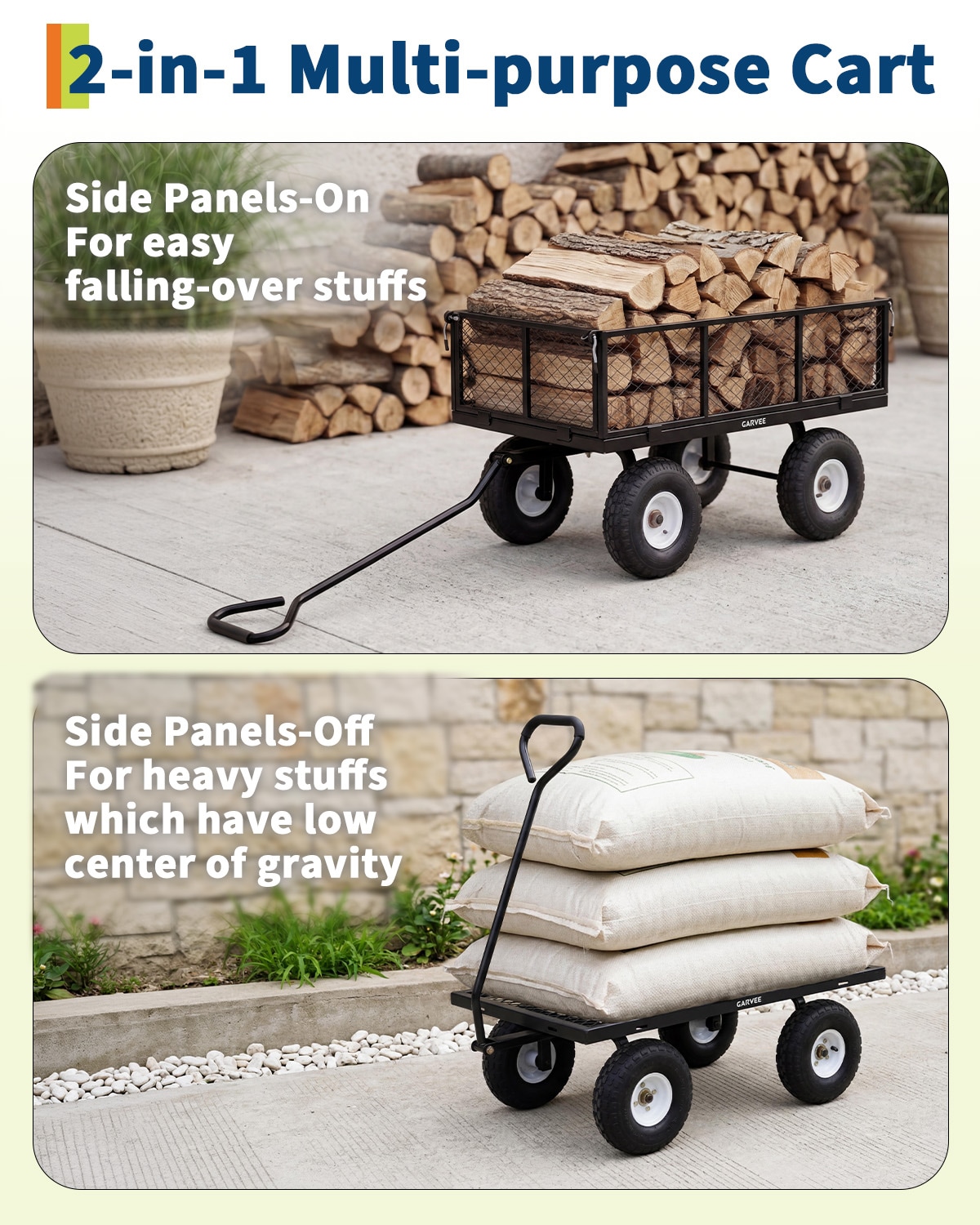 GarveeLife V9JIODXXRDQECVAF8PBZ Yard-Carts - View #4